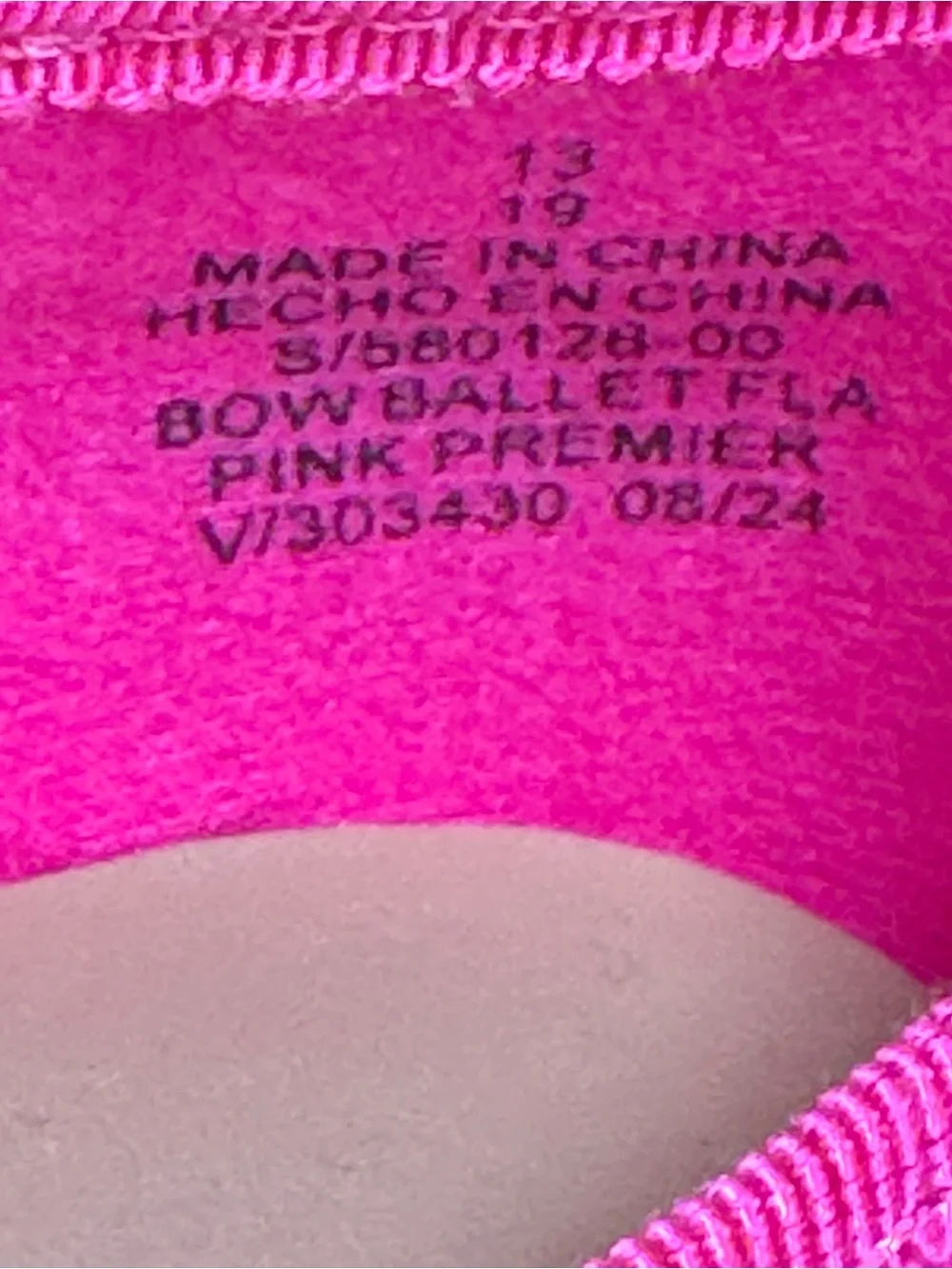 Old Navy Hot Pink Slip-On Ballet Flats for Kids